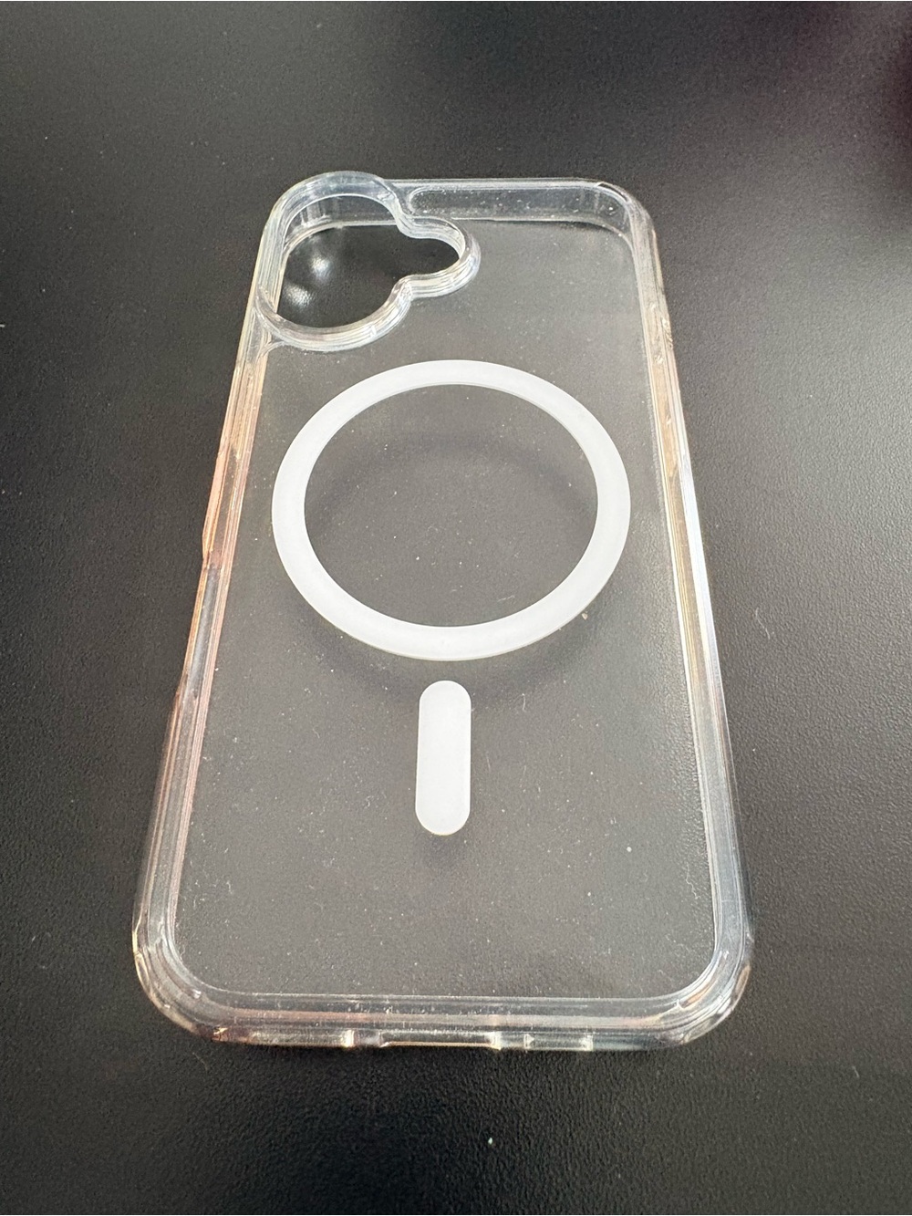 Clear MagSafe Compatible iPhone 16 Case - Transparent